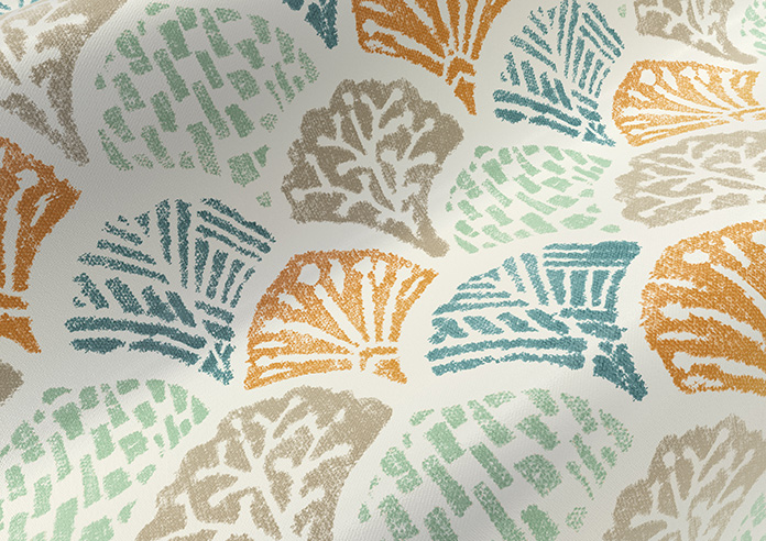 Foxley Faux Silk, Nautilus - Roman Blind - Image 4